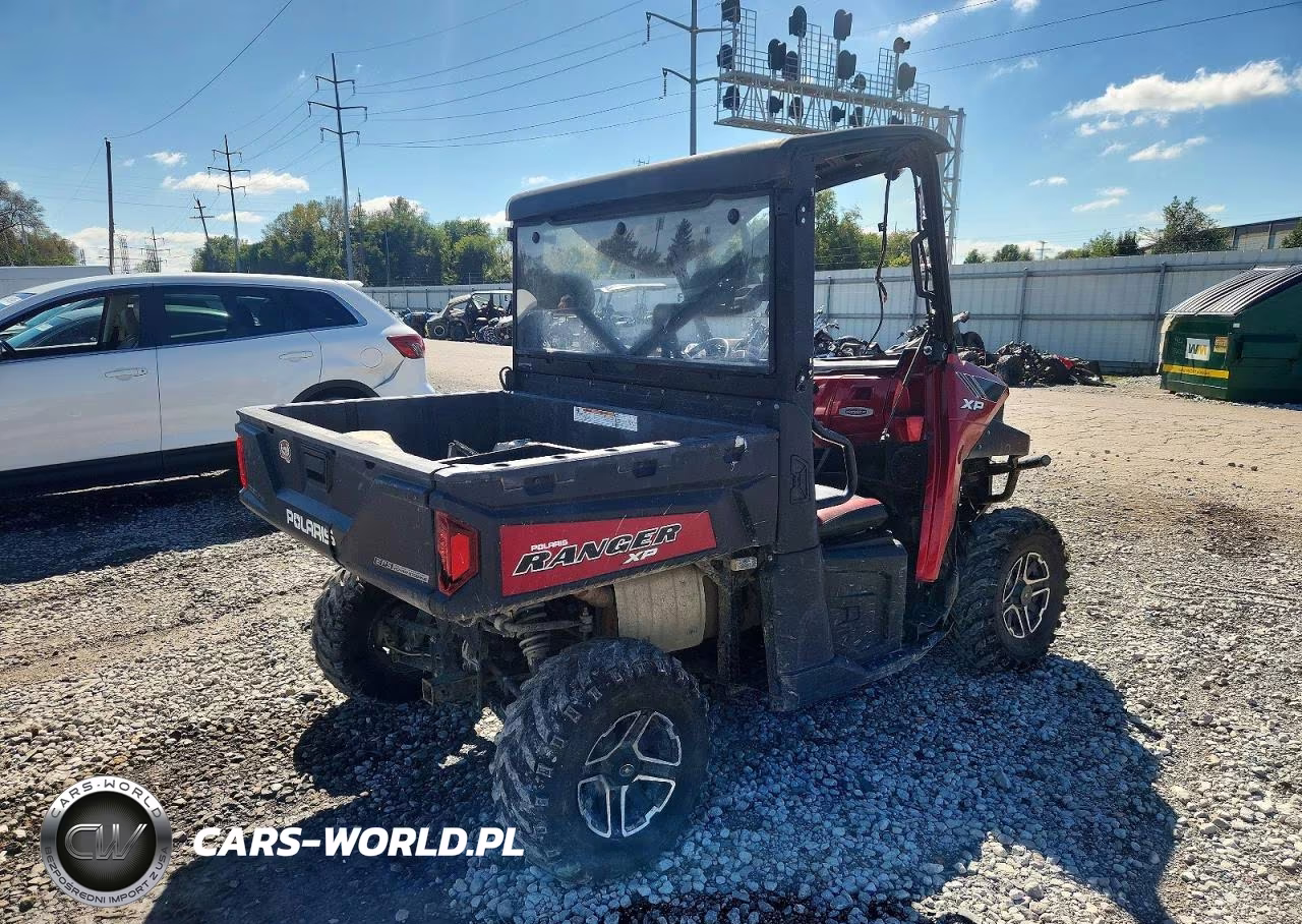 2014 Polaris Ranger 900 Xp Eps Utility Vehicle VIN:4XAUH9EA9EG285772 - 4
