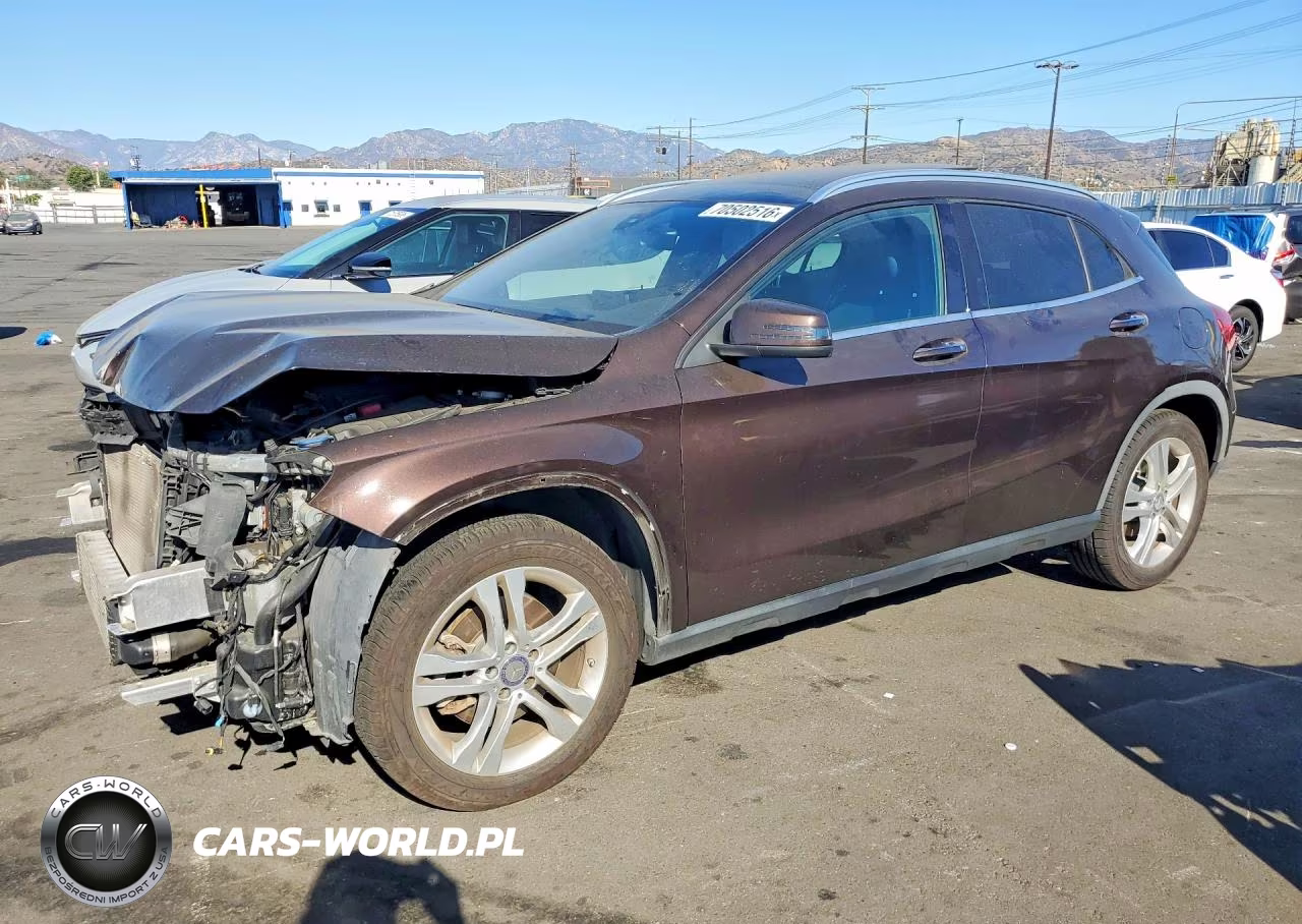 2016 Mercedes-Benz Gla 250 VIN:WDCTG4EB8GJ205378 - 1