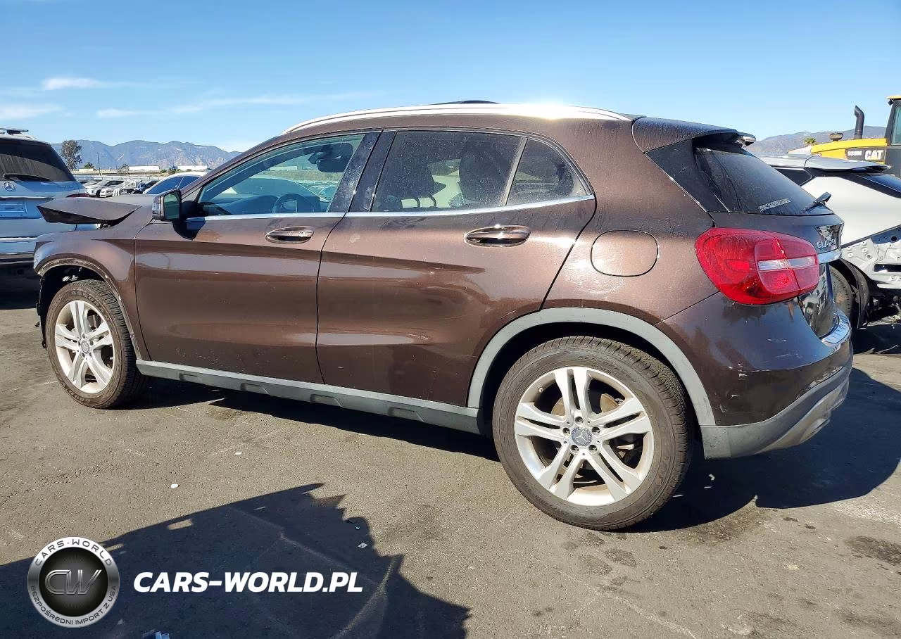 2016 Mercedes-Benz Gla 250 VIN:WDCTG4EB8GJ205378 - 2