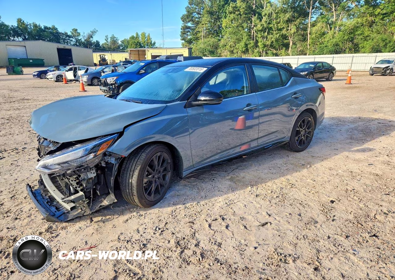 2025 Nissan Sentra Sr VIN:3N1AB8DV9SY340052 - 1