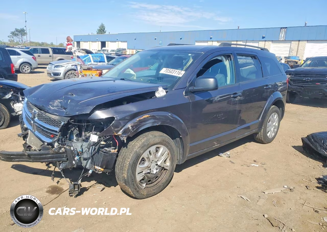 2020 Dodge Journey Se VIN:3C4PDCAB6LT262911 - 1