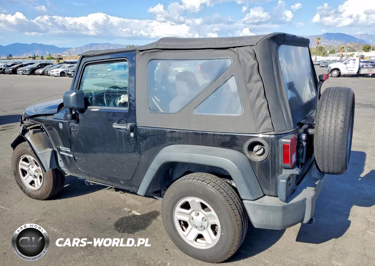 2013 Jeep Wrangler Sport VIN:1C4AJWAG7DL514691 - 2