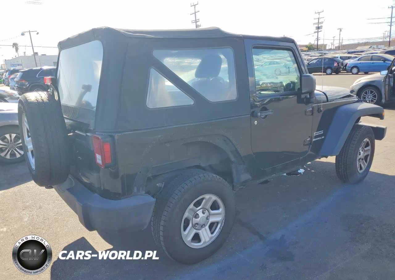 2013 Jeep Wrangler Sport VIN:1C4AJWAG7DL514691 - 3