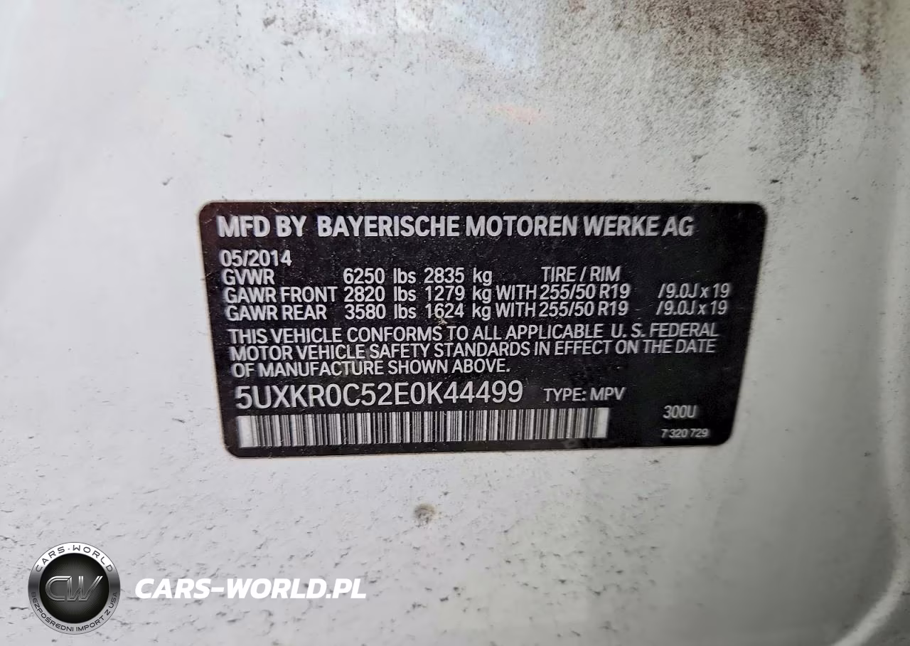 2014 BMW X5 xDrive35I VIN:5UXKR0C52E0K44499 - 13