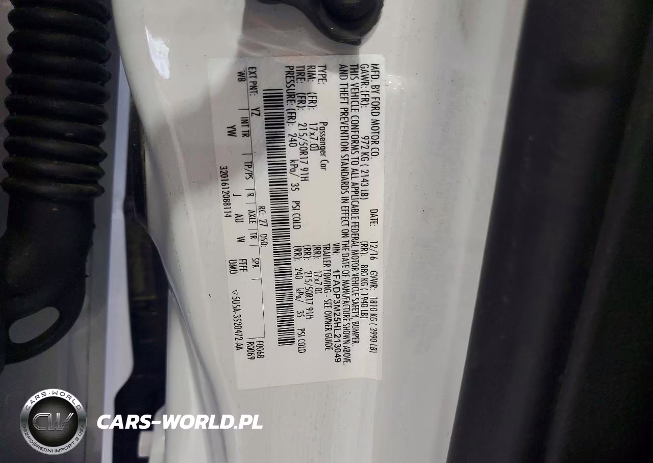 2017 Ford Focus Sel VIN:1FADP3M25HL213049 - 13