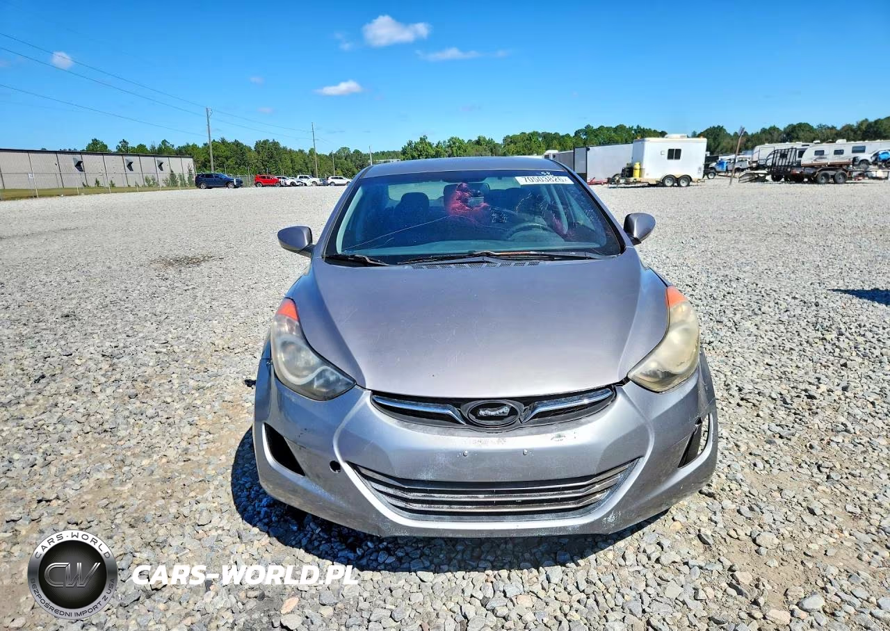 2013 Hyundai Elantra Gls VIN:5NPDH4AE7DH170005 - 5