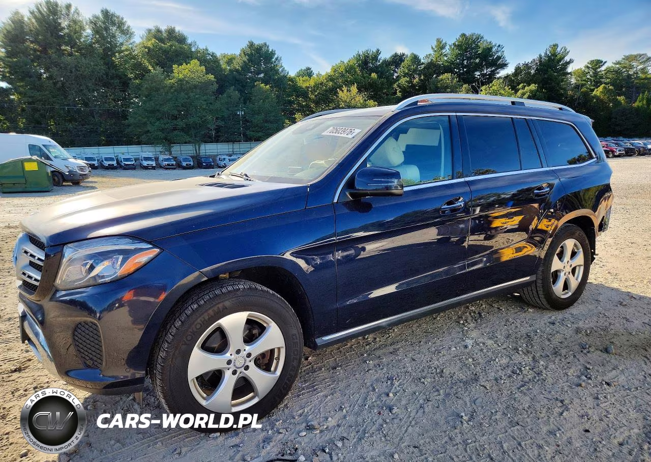 2017 Mercedes-Benz Gls 450 4Matic VIN:4JGDF6EEXHA775172 - 1