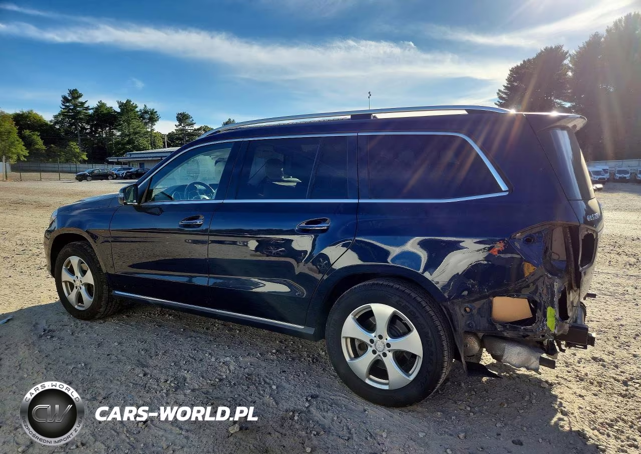 2017 Mercedes-Benz Gls 450 4Matic VIN:4JGDF6EEXHA775172 - 2