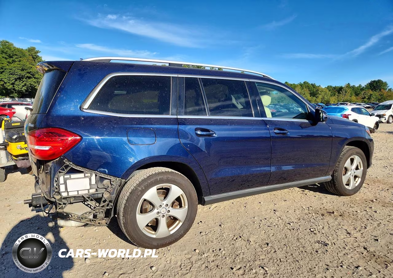 2017 Mercedes-Benz Gls 450 4Matic VIN:4JGDF6EEXHA775172 - 3