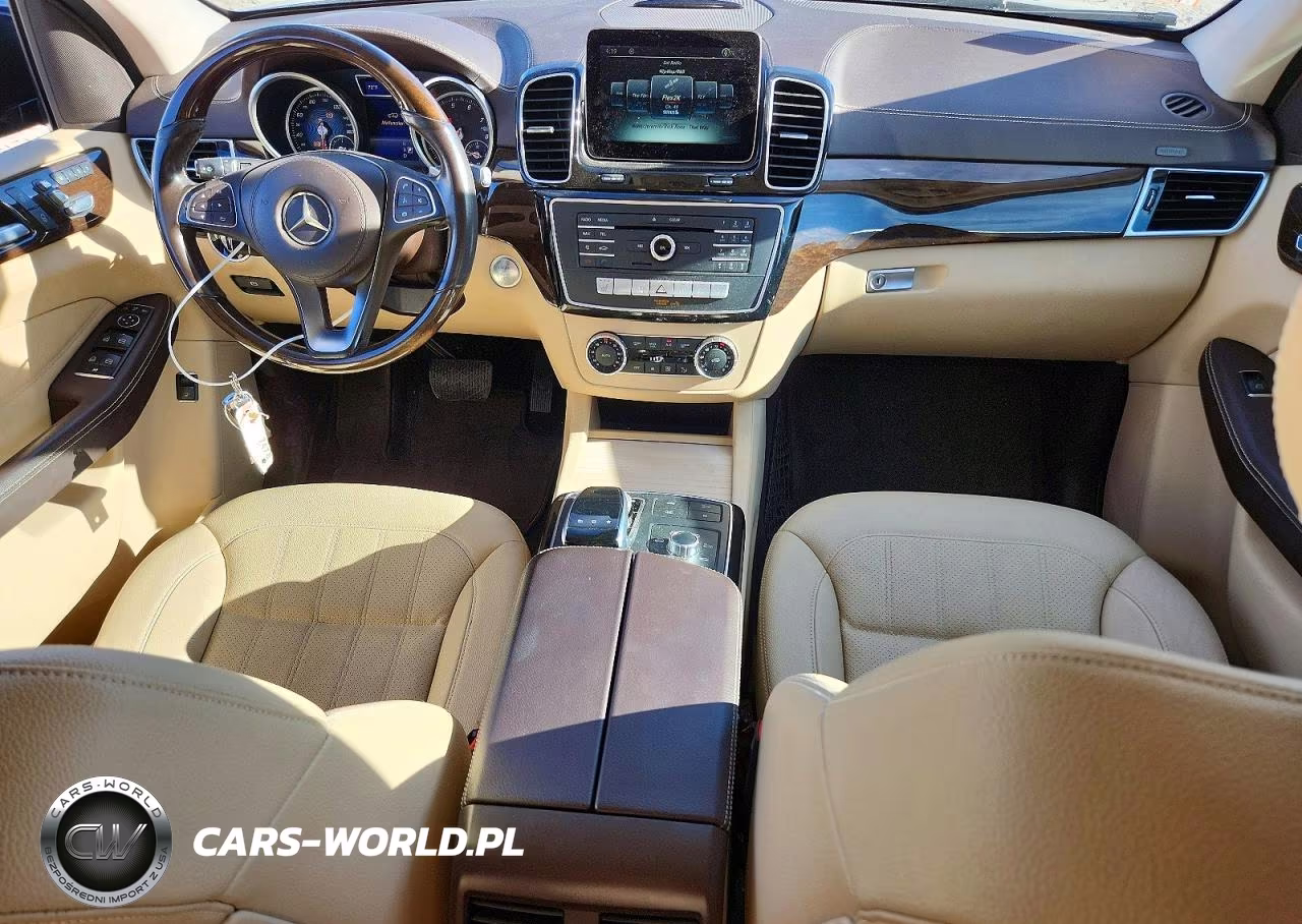2017 Mercedes-Benz Gls 450 4Matic VIN:4JGDF6EEXHA775172 - 8
