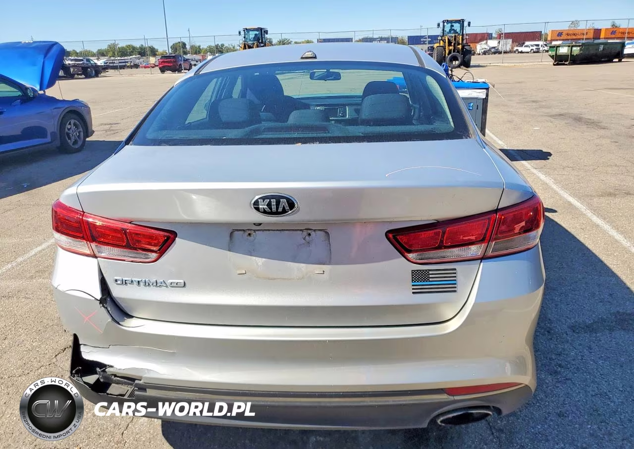 2016 Kia Optima Lx VIN:5XXGT4L39GG023823 - 6