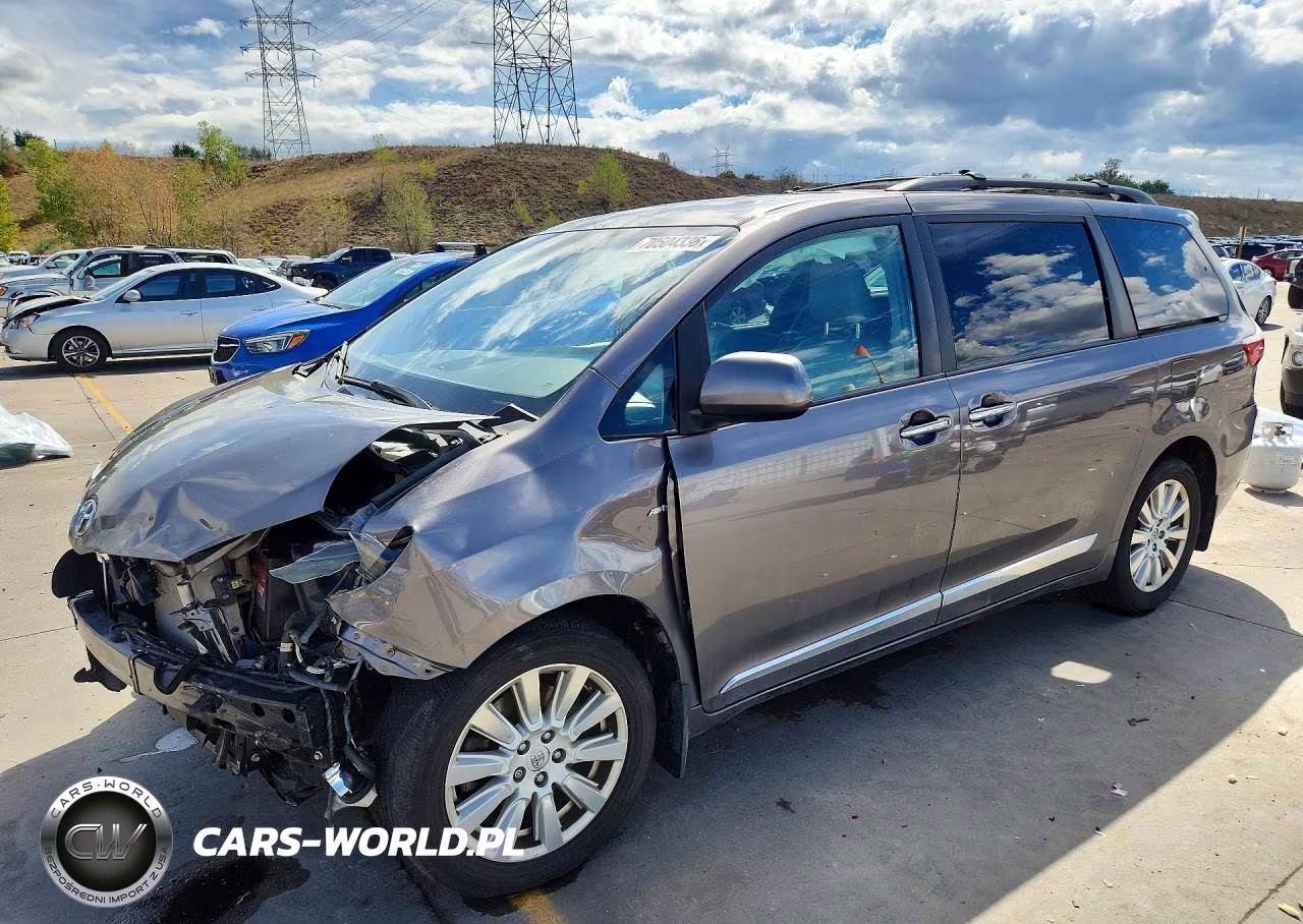 2017 Toyota Sienna Xle 7-Passenger VIN:5TDDZ3DC4HS175874 - 1