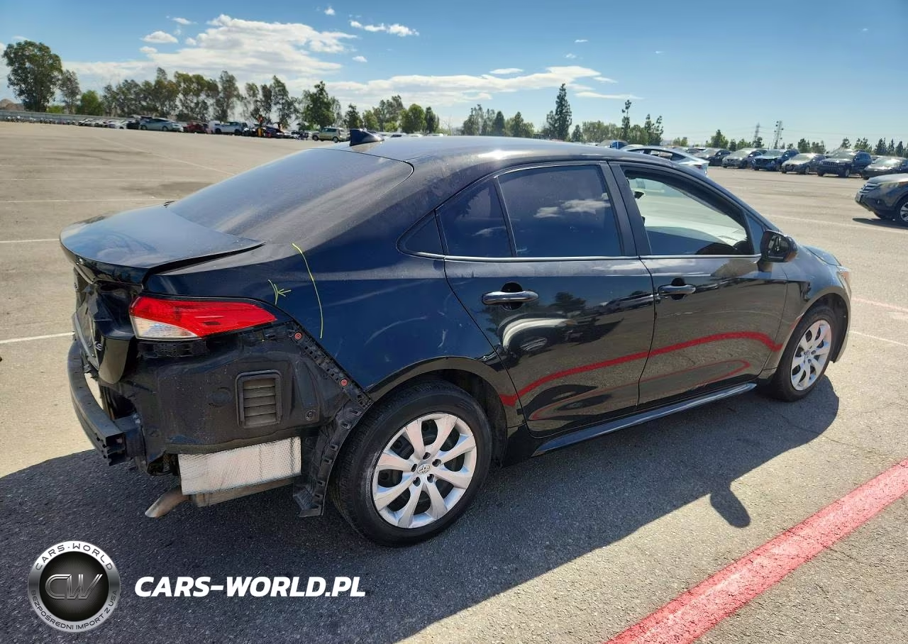 2022 Toyota Corolla Le VIN:5YFEPMAE7NP287420 - 3