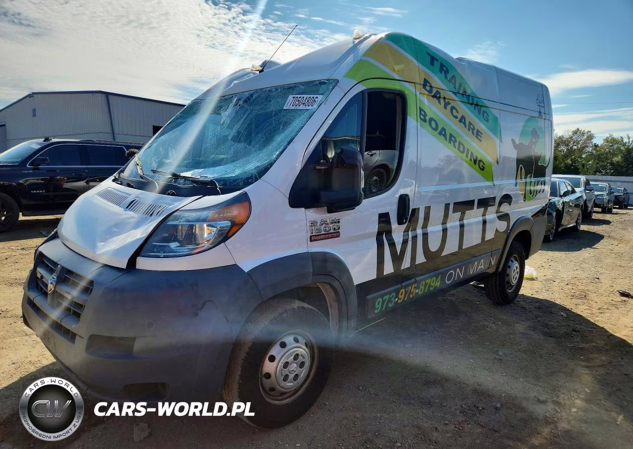 2018 Ram Promaster 1500 Delivery Van VIN:3C6TRVBG4JE118627 - 1