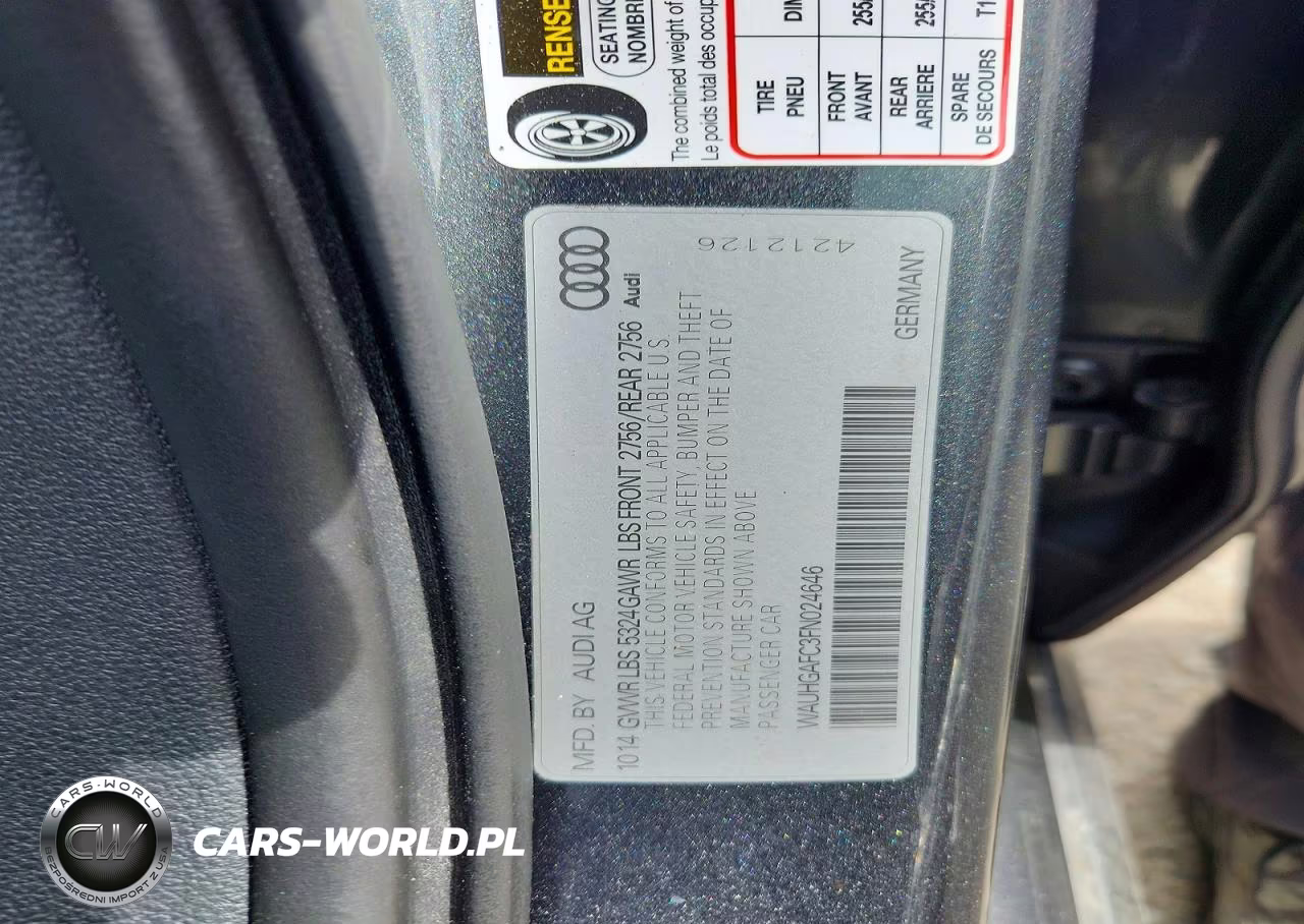 2015 Audi A6 Prestige VIN:WAUHGAFC3FN024646 - 12