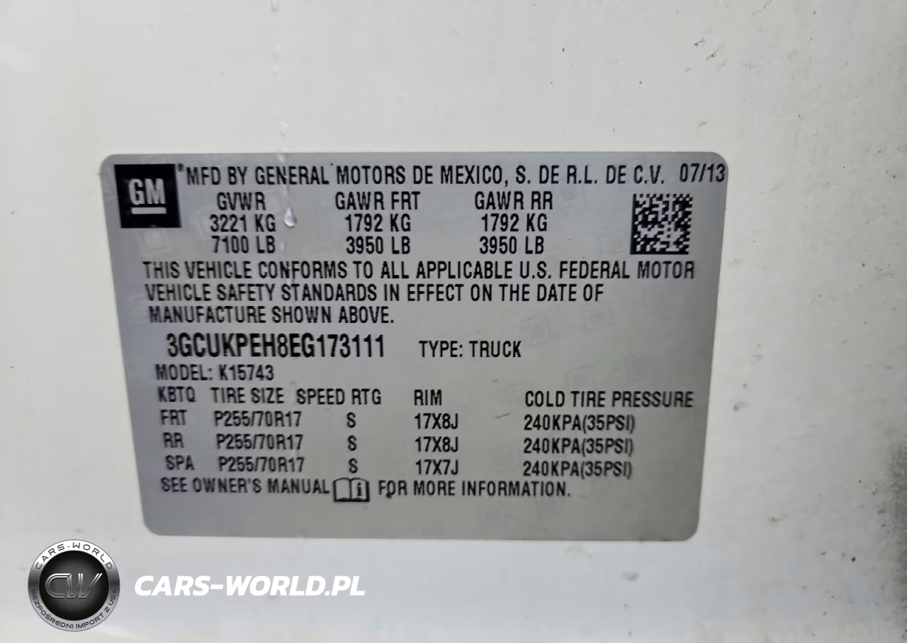 2014 Chevrolet Silverado K1500 VIN:3GCUKPEH8EG173111 - 12
