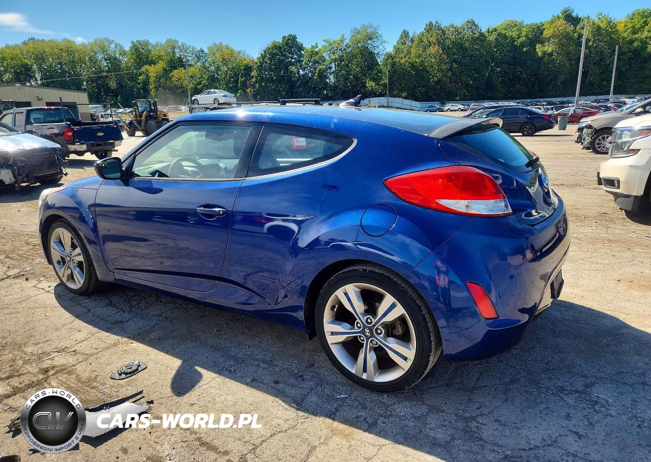2017 Hyundai Veloster Value Edition VIN:KMHTC6AD4HU316591 - 2