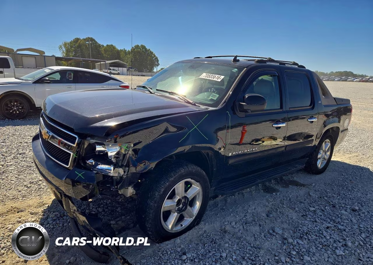 2007 Chevrolet Avalanche Ltz VIN:3GNEC12077G116471 - 1