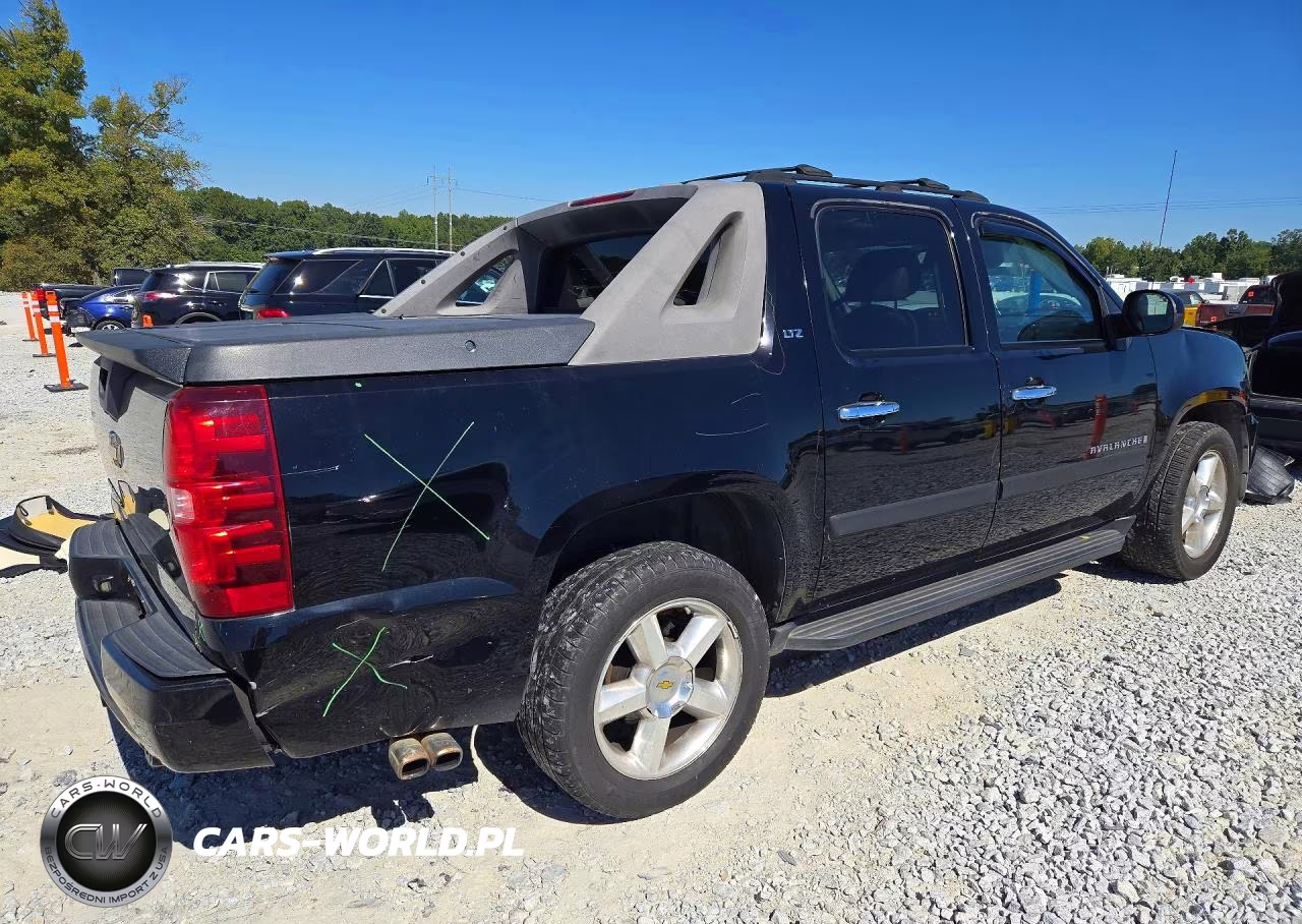 2007 Chevrolet Avalanche Ltz VIN:3GNEC12077G116471 - 3
