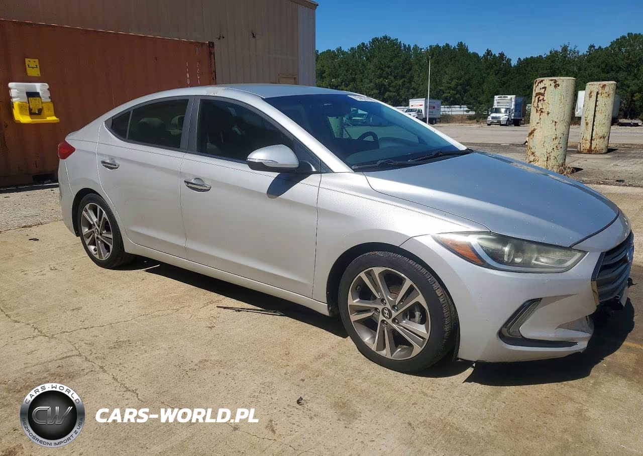 2017 Hyundai Elantra Limited VIN:5NPD84LF8HH081264 - 4