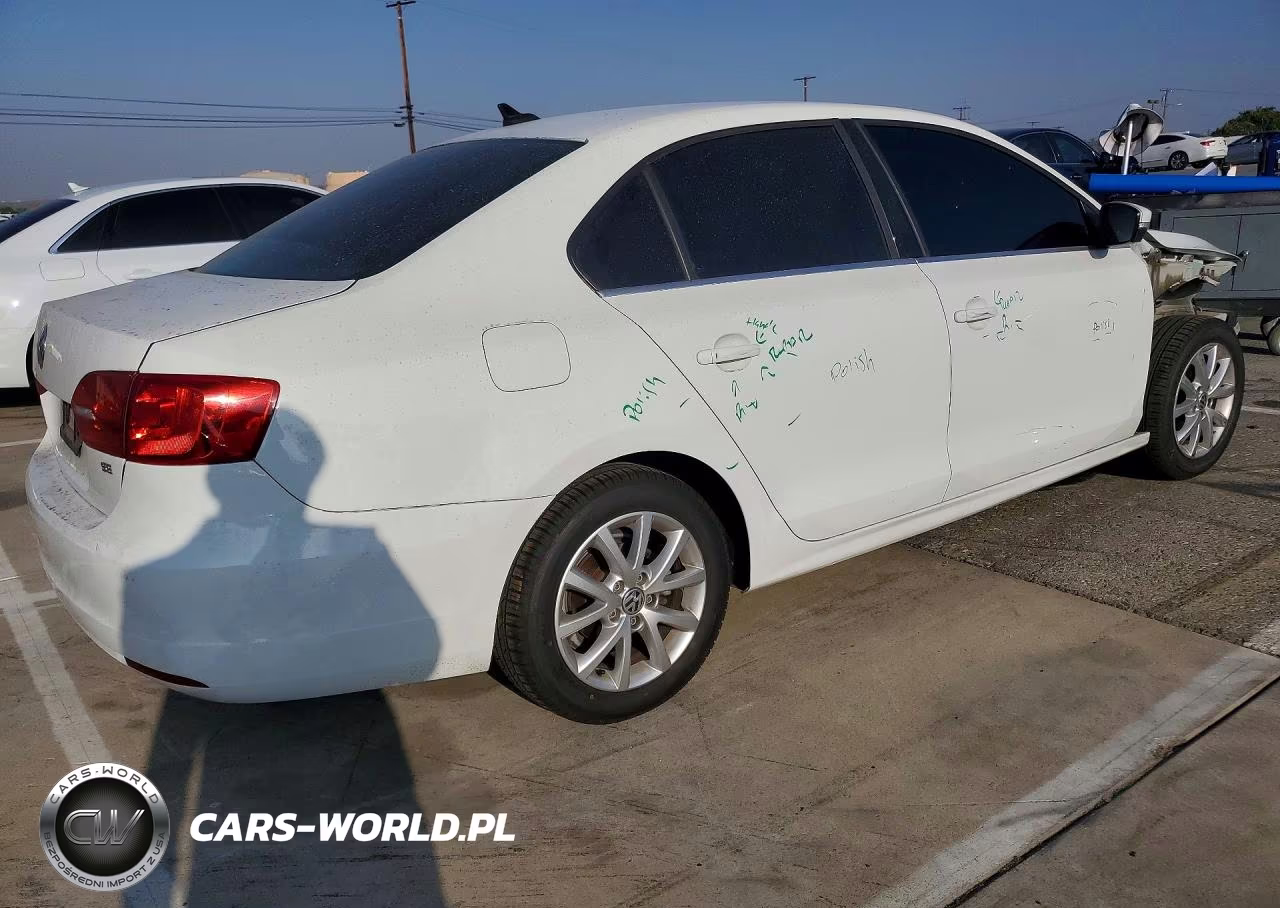 2014 Volkswagen Jetta Se VIN:3VWD17AJ2EM430192 - 3