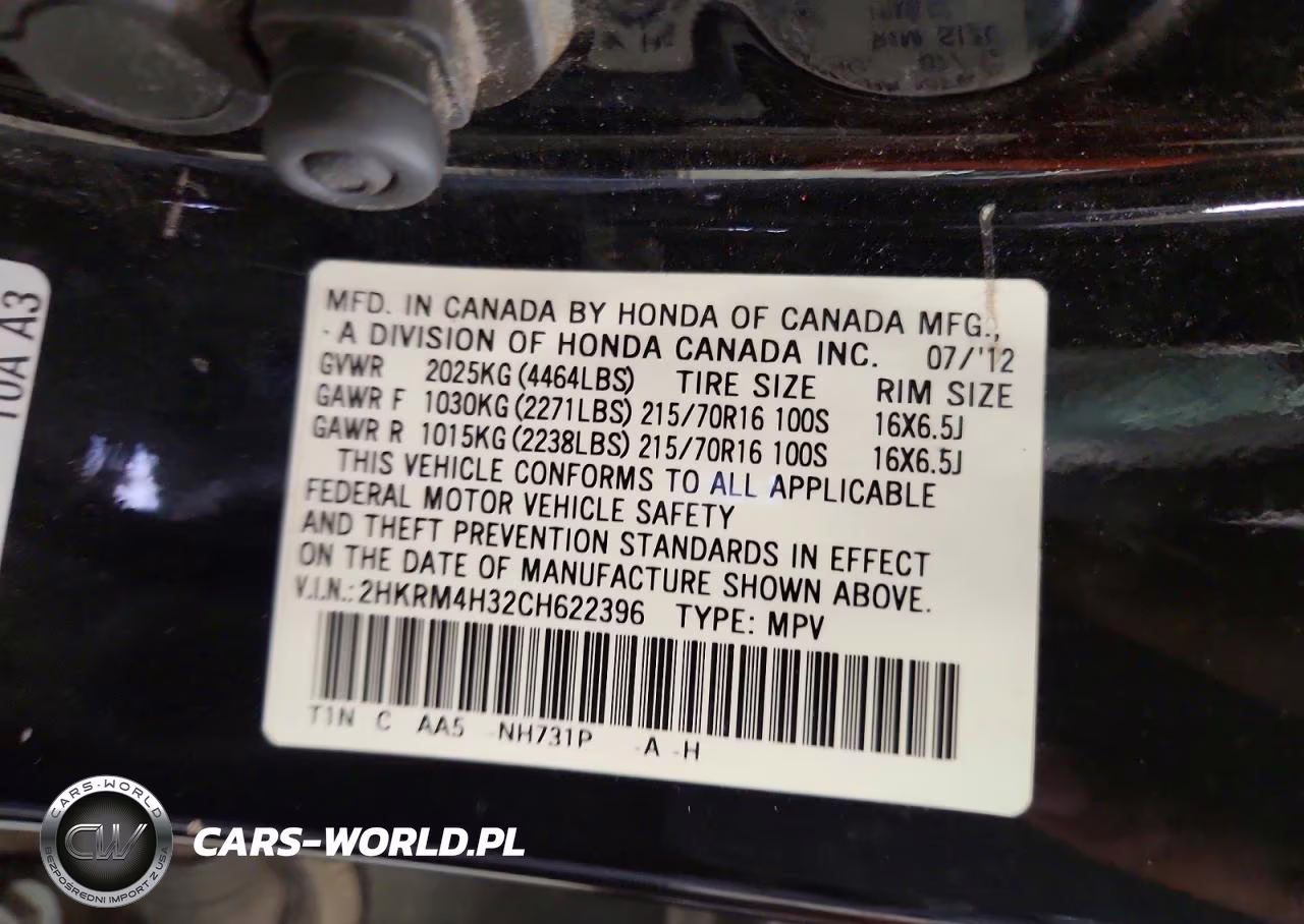 2012 Honda Cr-V Lx VIN:2HKRM4H32CH622396 - 13