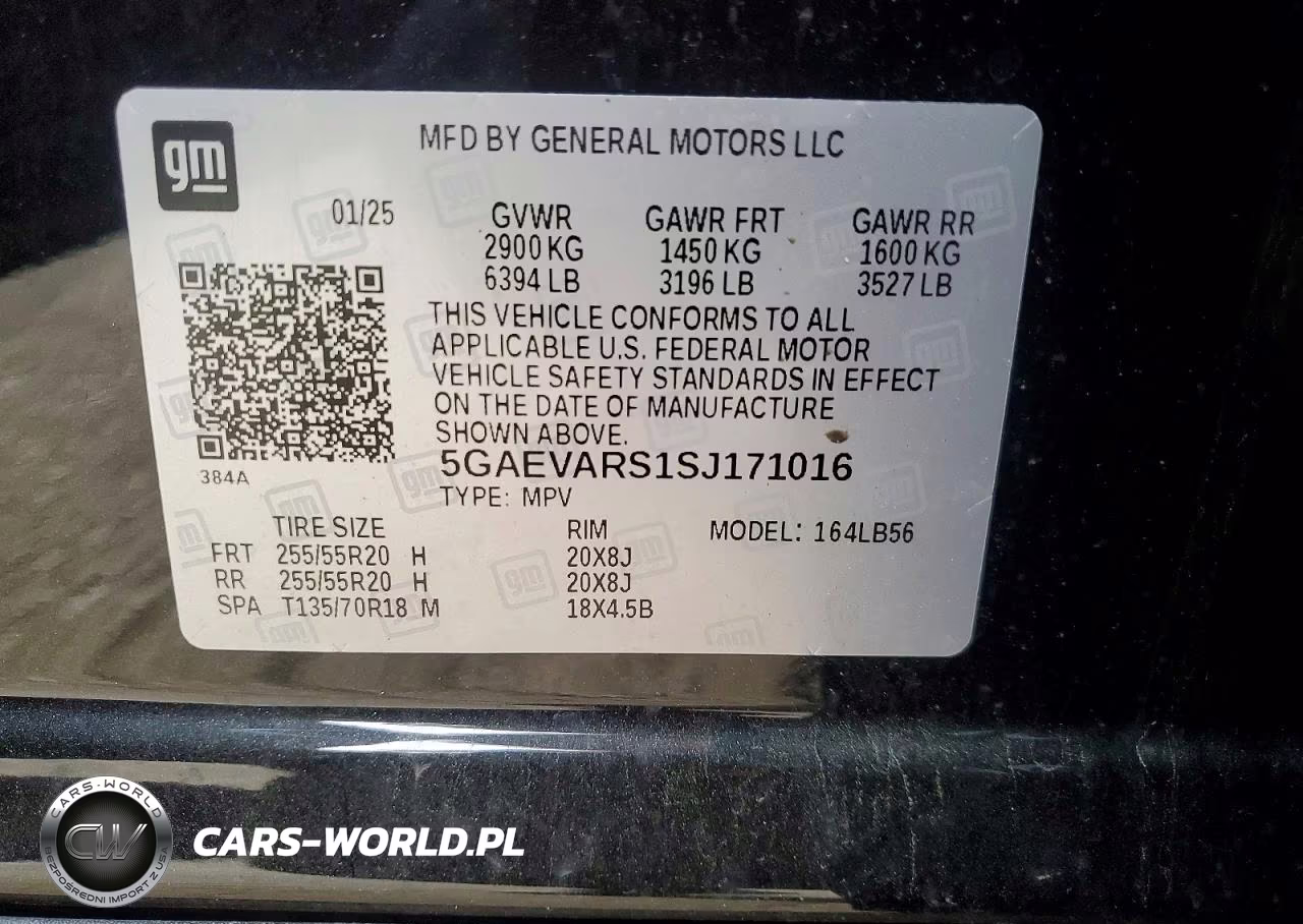 2025 Buick Enclave Preferred VIN:5GAEVARS1SJ171016 - 13