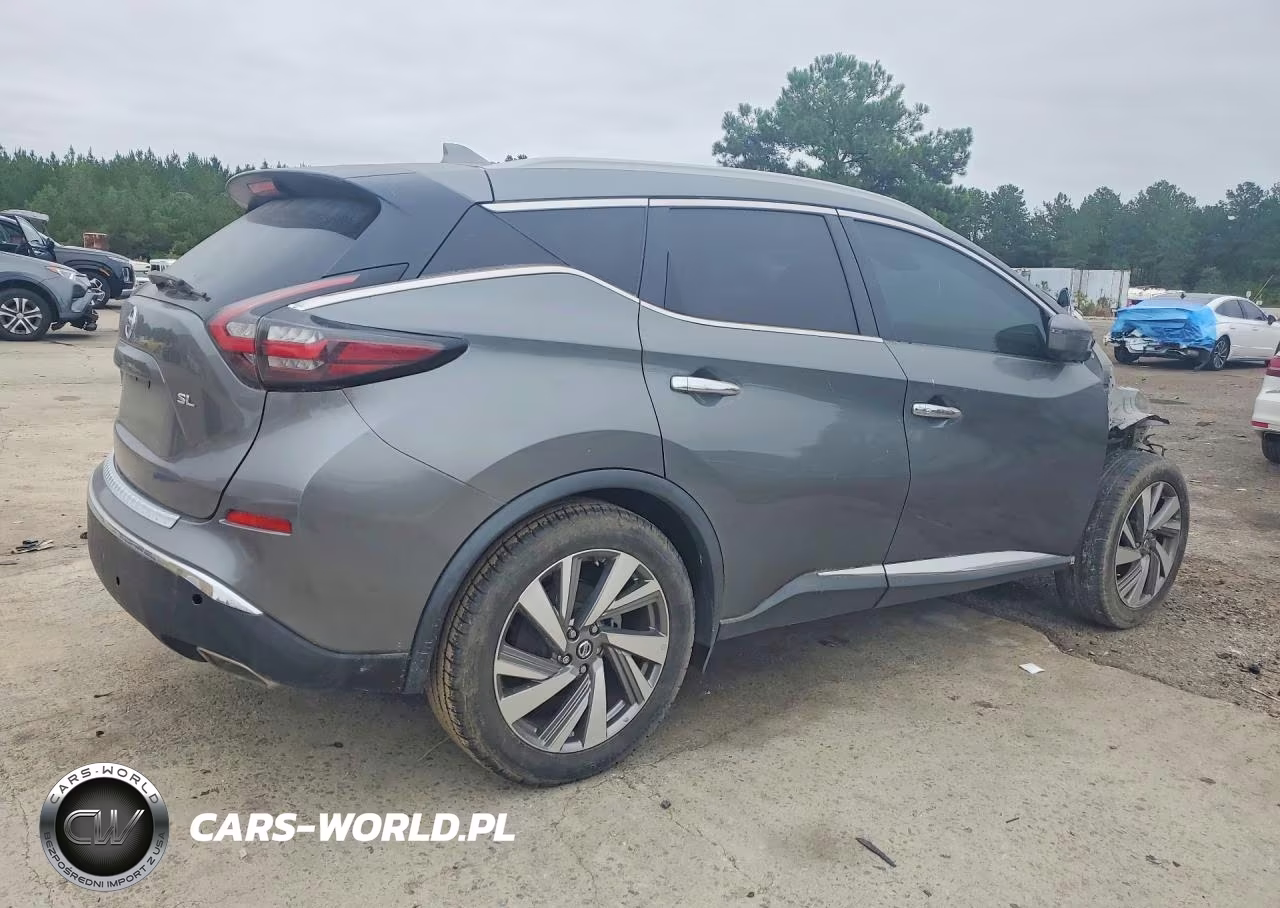 2020 Nissan Murano Sl Fwd VIN:5N1AZ2CJ1LN137526 - 3