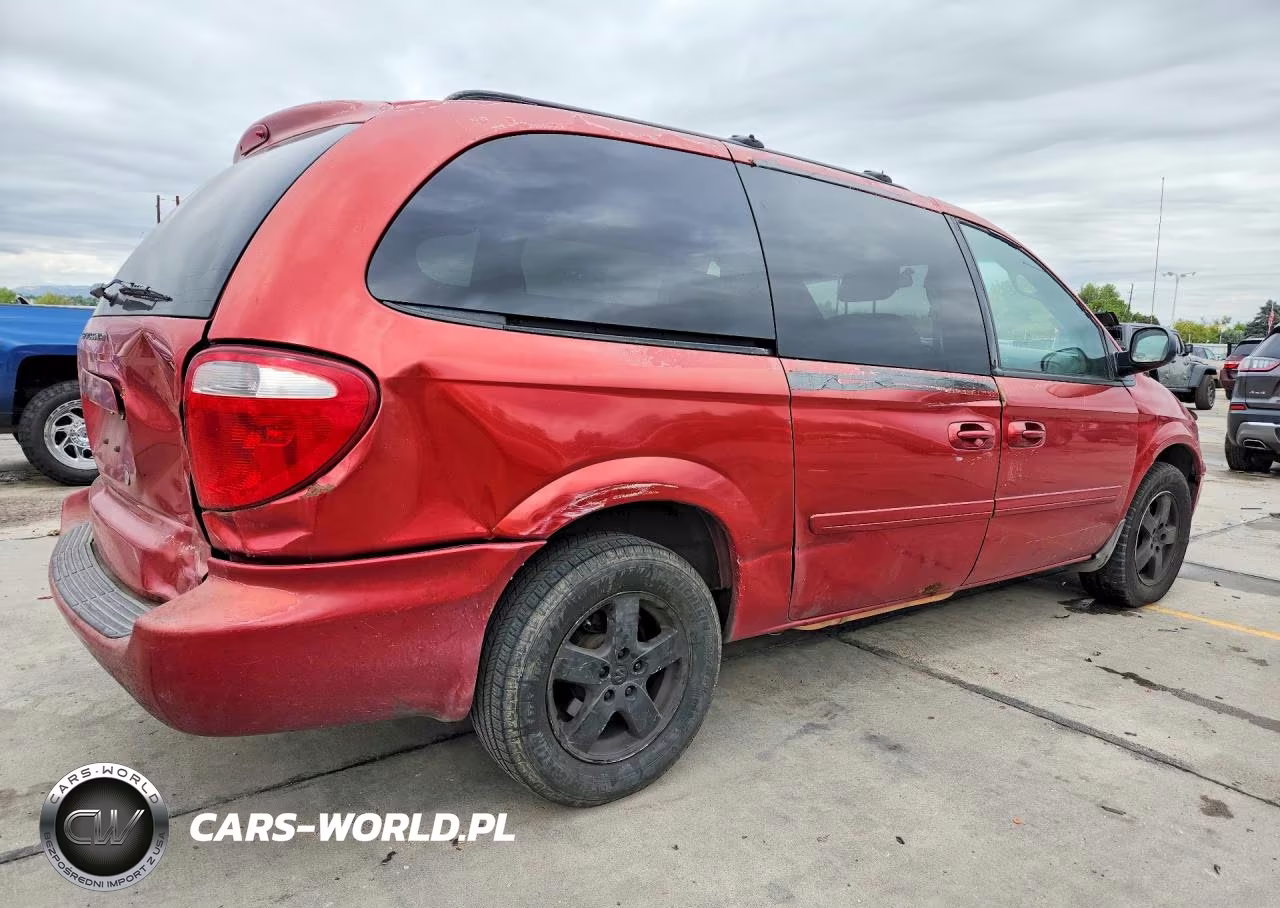 2007 Dodge Grand Caravan Sxt VIN:2D4GP44L77R155816 - 3