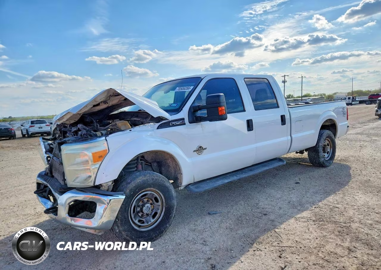2012 Ford F250 Super Duty VIN:1FT7W2BT6CED07518 - 1