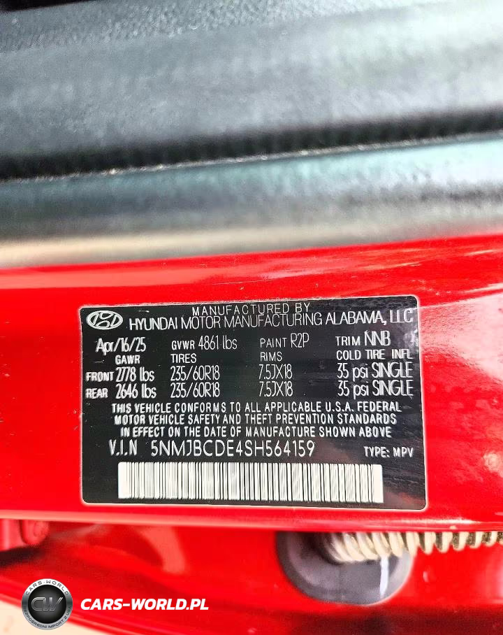 2025 Hyundai Tucson Sel VIN:5NMJBCDE4SH564159 - 13