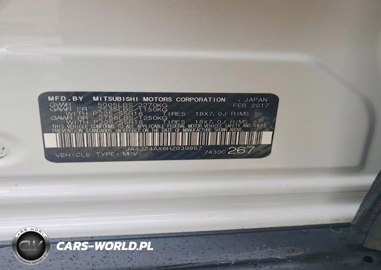 2017 Mitsubishi Outlander Gt VIN:JA4JZ4AX6HZ039867 - 10