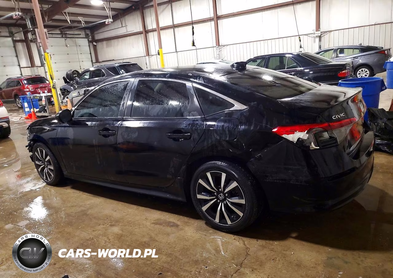 2022 Honda Civic Ex VIN:JHMFE1F70NX002589 - 2