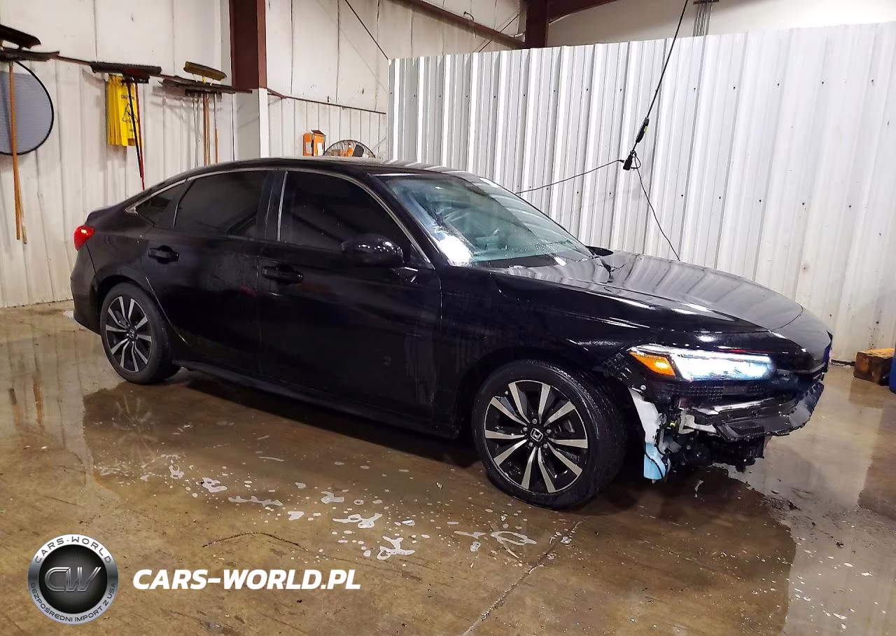 2022 Honda Civic Ex VIN:JHMFE1F70NX002589 - 4