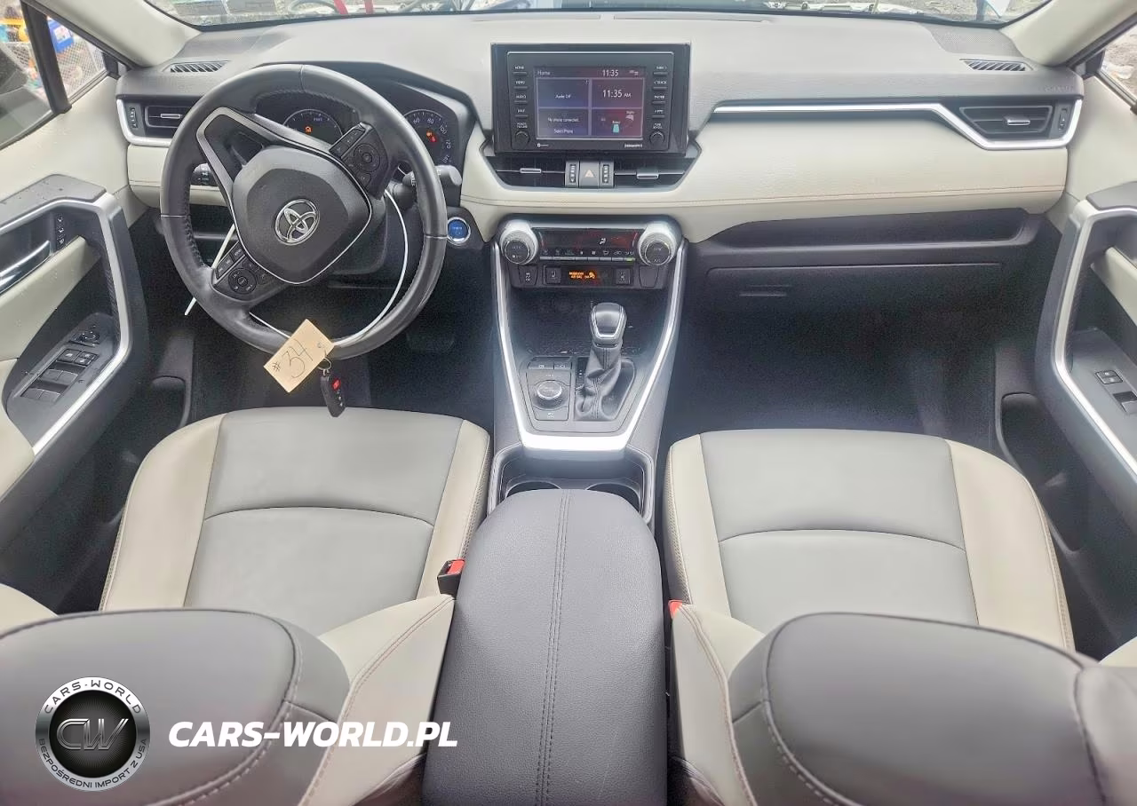 2021 Toyota Rav4 Hybrid Xle Premium VIN:JTMB6RFV3MD039419 - 8