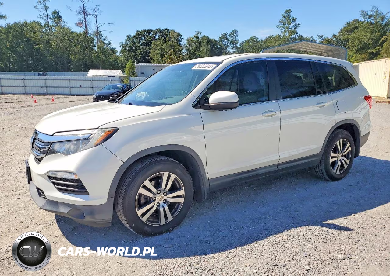 2017 Honda Pilot Exl VIN:5FNYF5H53HB012865 - 1