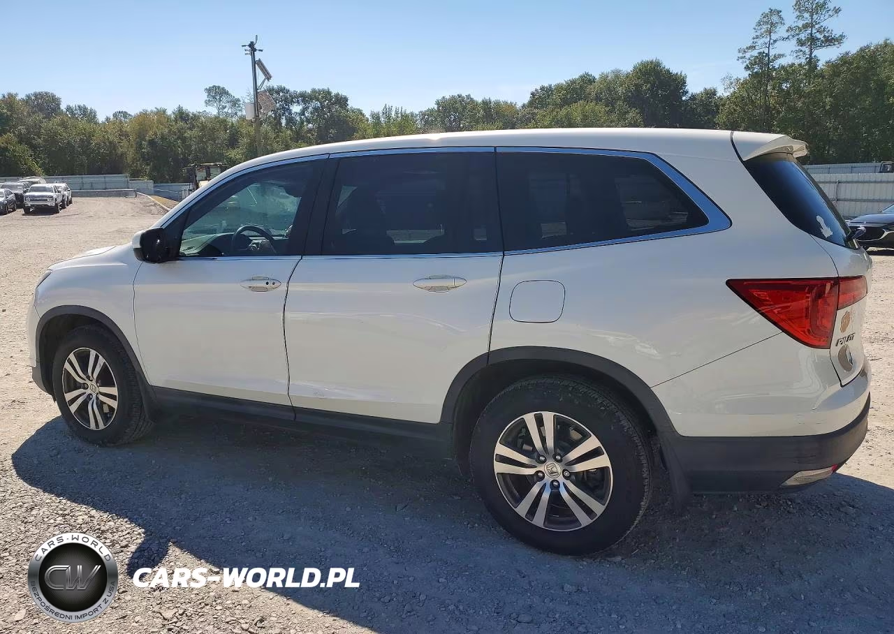 2017 Honda Pilot Exl VIN:5FNYF5H53HB012865 - 2