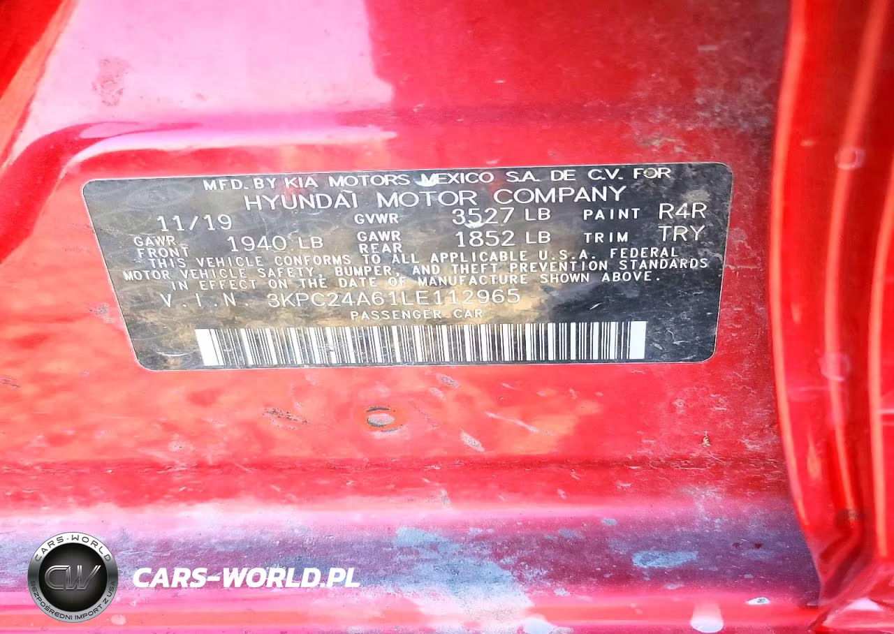 2020 Hyundai Accent Se VIN:3KPC24A61LE112965 - 12