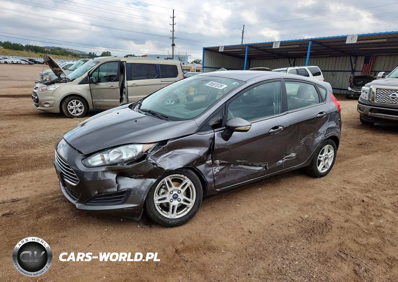 2017 Ford Fiesta Se VIN:3FADP4EJ6HM158038 - 1