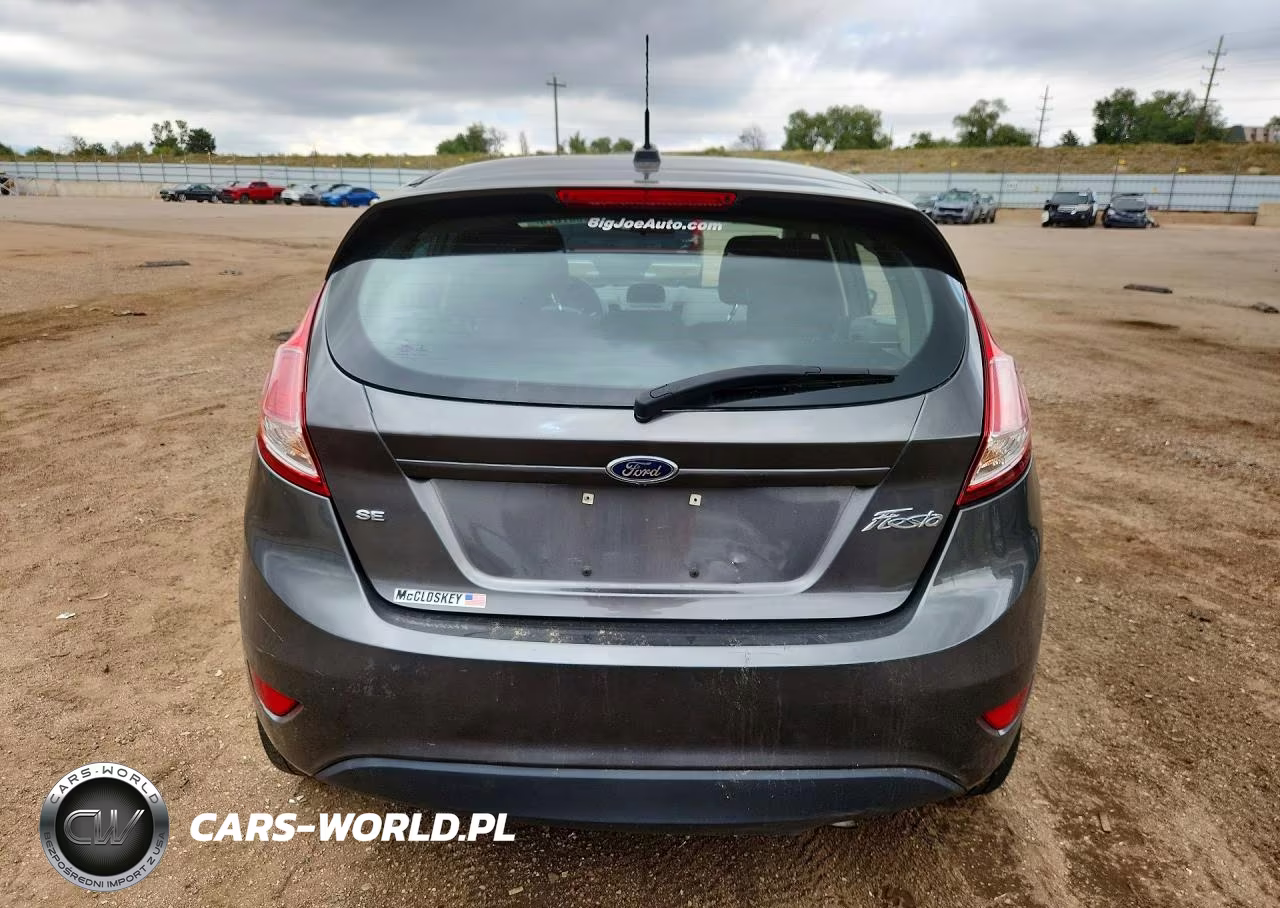 2017 Ford Fiesta Se VIN:3FADP4EJ6HM158038 - 6