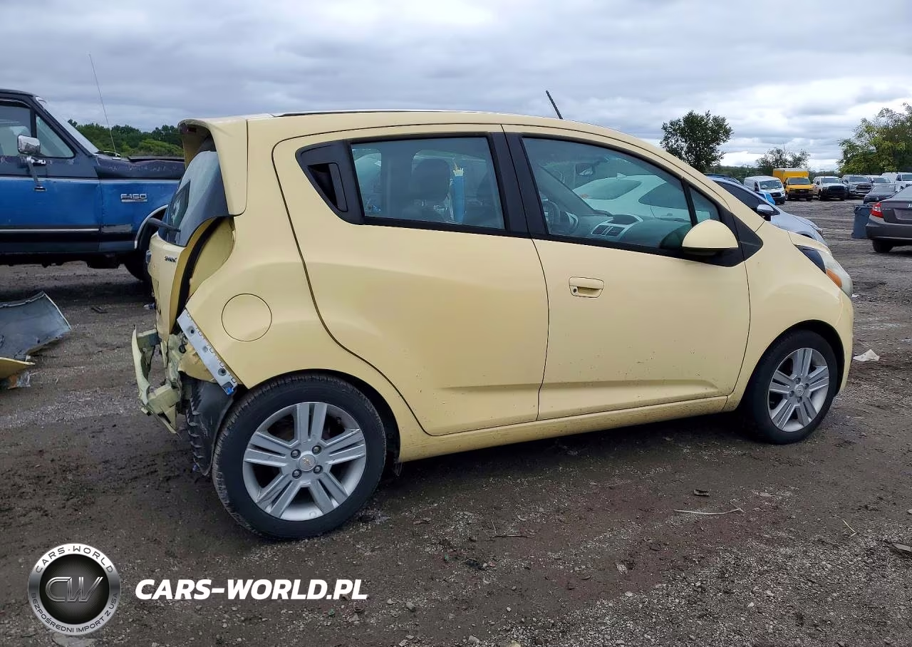 2014 Chevrolet Spark Ls VIN:KL8CB6S9XEC452350 - 3