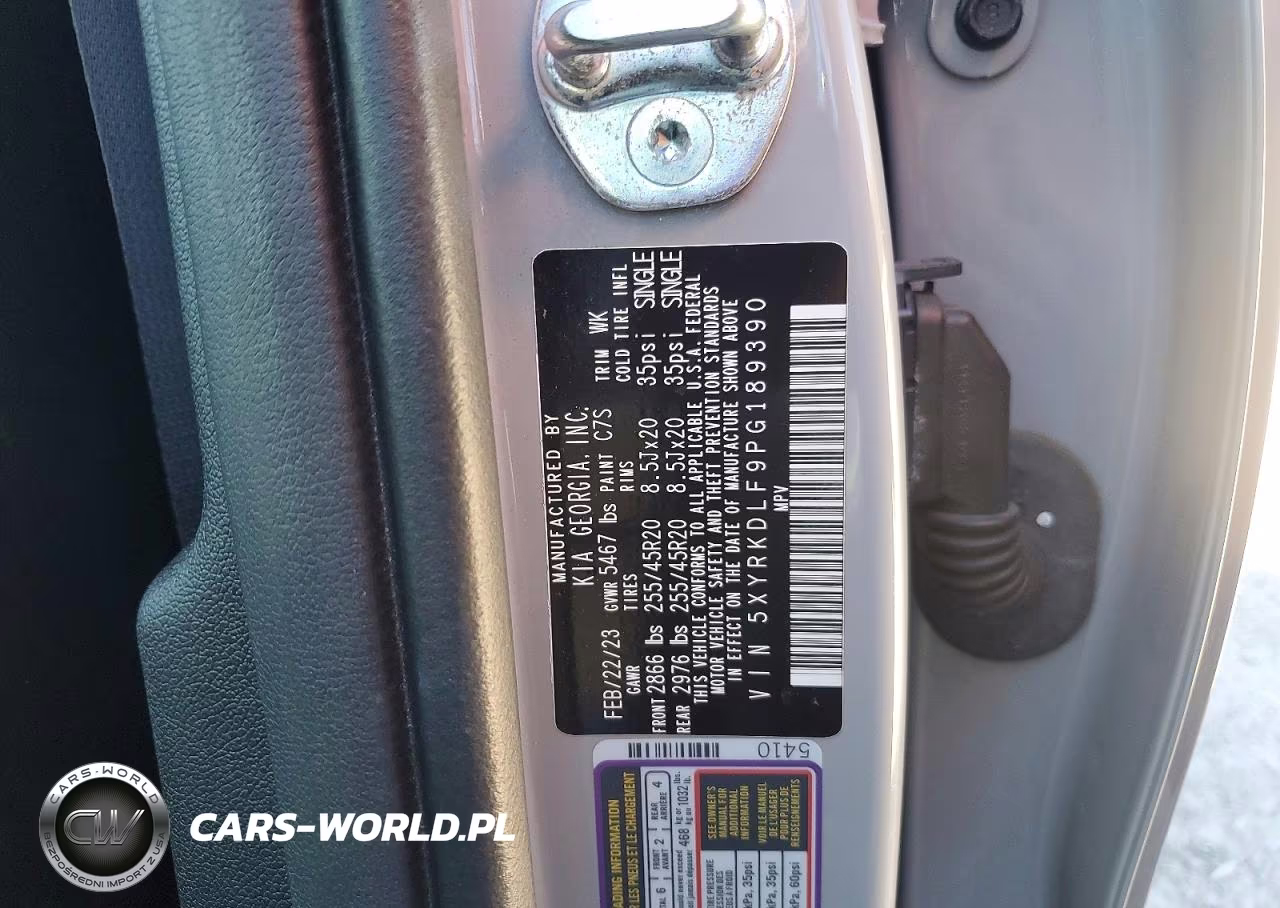 2023 Kia Sorento Sx VIN:5XYRKDLF9PG189390 - 14