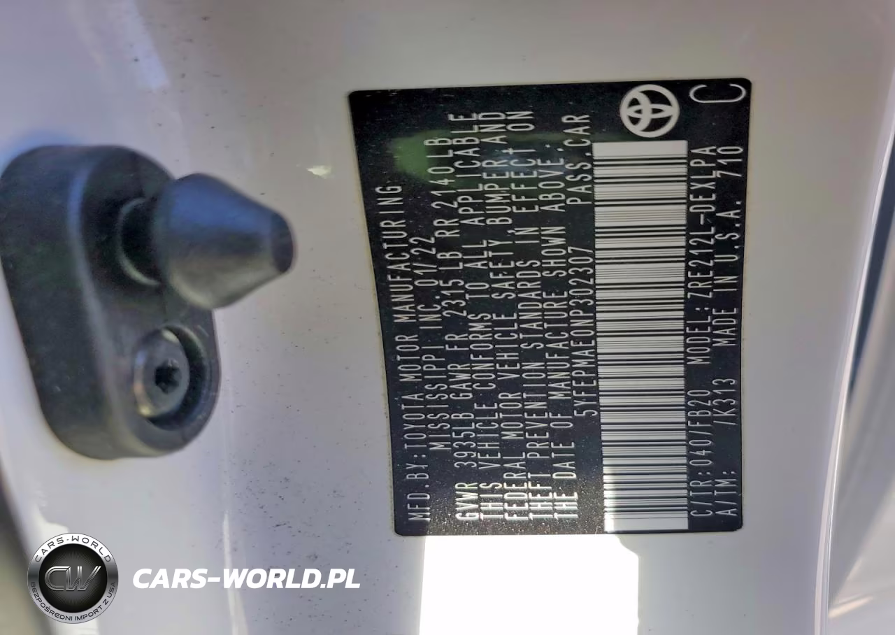 2022 Toyota Corolla Le VIN:5YFEPMAE0NP302307 - 13