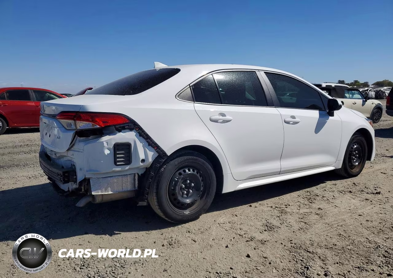 2022 Toyota Corolla Le VIN:5YFEPMAE0NP302307 - 3