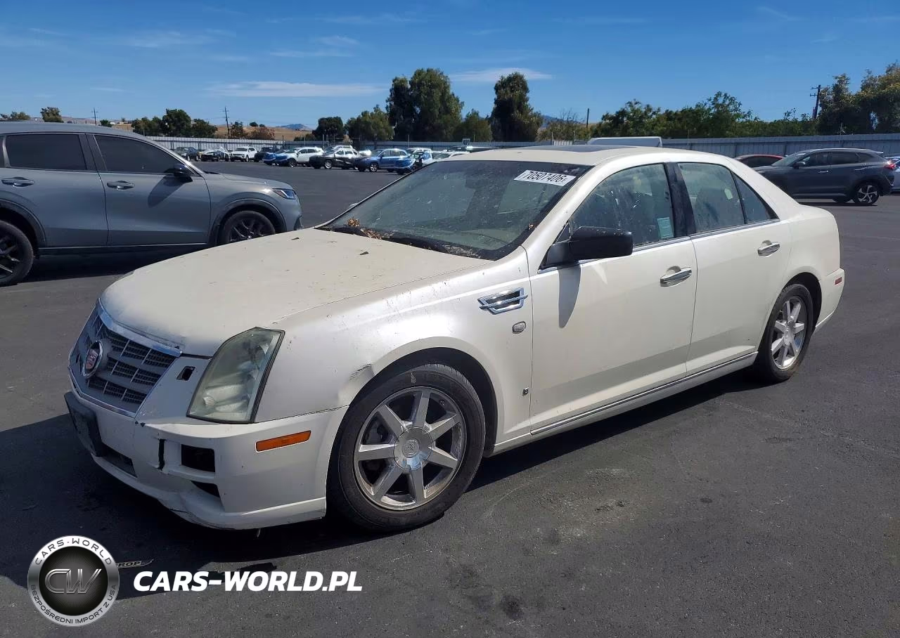 2008 Cadillac Sts VIN:1G6DW67V280127206 - 1