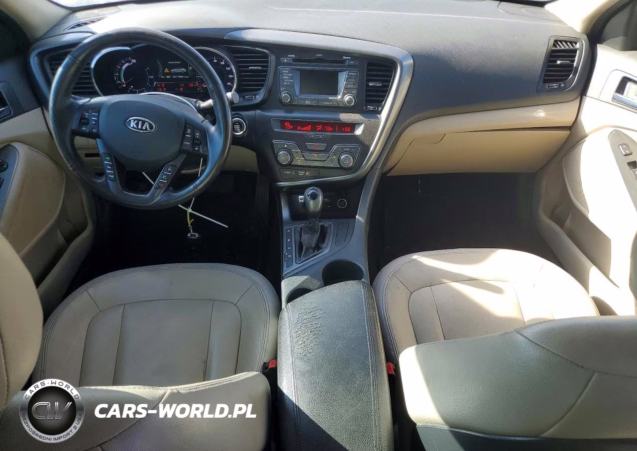 2011 Kia Optima Hybrid Base VIN:KNAGM4AD9B5006202 - 8