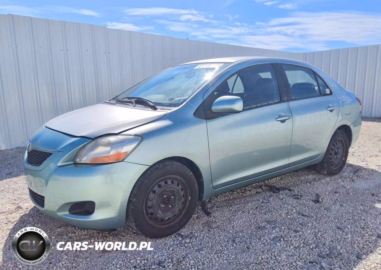 2010 Toyota Yaris Base VIN:JTDBT4K39A4072856 - 1