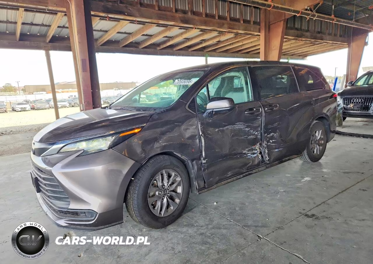 2022 Toyota Sienna Le VIN:5TDKRKEC1NS118575 - 1