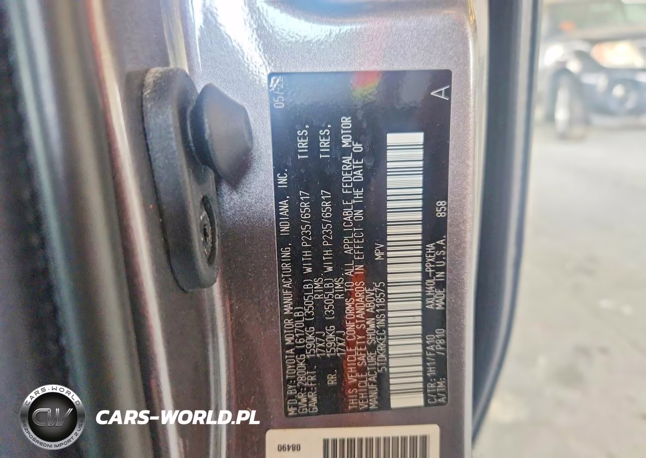 2022 Toyota Sienna Le VIN:5TDKRKEC1NS118575 - 14