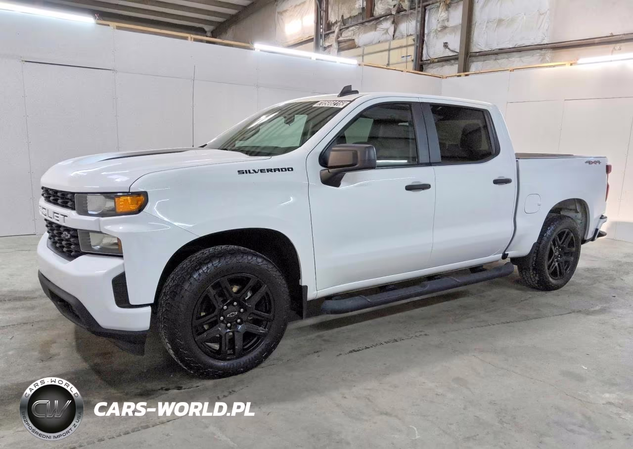2022 Chevrolet Silverado Ltd K1500 Custom VIN:1GCPYBEK9NZ145098 - 1